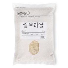 바른곡물 국산 쌀보리쌀, 5kg, 1개
