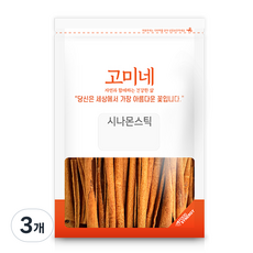 고미네 시나몬 스틱, 300g, 3개