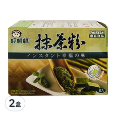 FAIRSEN 惠昇食品 好媽媽 抹茶粉, 80公克 (10公克X8包), 8包, 2盒