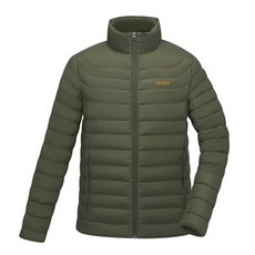 ATUNAS 歐都納 KEEP WARM 輕量羽絨外套 男款 30D細丹材質 柔軟舒適 防潑水 膨鬆保暖, 2XL, 橄綠色