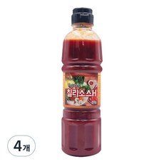 하우하우 칠리소스, 600g, 4개