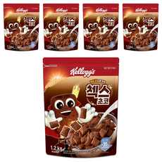 첵스초코 오곡으로 만든 시리얼, 1.2kg, 5개 1200g, 5개