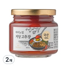 마이노멀 저당 고추장, 230g, 2개