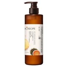 HAIR RECIPE 髪的食譜 原廠公司貨 防斷豐盈洗髮露 生薑清茶, 1瓶, 530ml