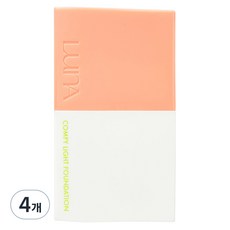 루나 컴피 라이트 파운데이션 30ml, 1.5호 페탈, 4개