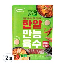 풀무원 한알만능육수 해물과청양고추 22p, 81.4g, 2개