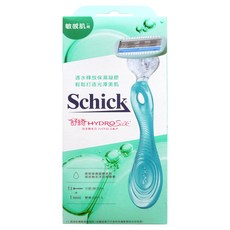 Schick 舒適牌 舒綺仕女除毛刀，含玻尿酸、洋甘菊精華，呵護敏感肌, 1盒