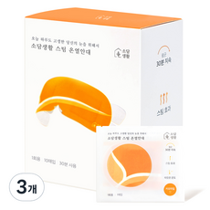 소담생활 스팀 온열안대 캐모마일향, 3개, 10개입