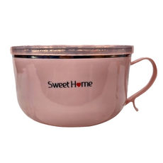 Sweet Home 田原 304不鏽鋼便當盒, 850ml 粉紅/粉綠/粉藍, 粉紅色, 1組