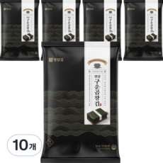 정담김 정담 구운 곱창김 14g x 5p, 10개