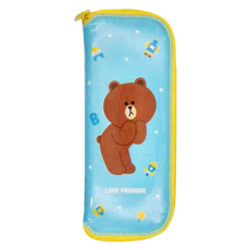 LINE FRIENDS 多用途餐具袋, 棕色熊圖案, 熊, 1個