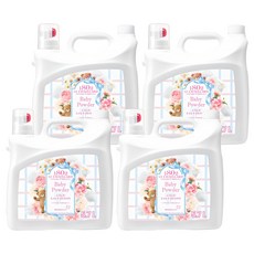 르샤트라1802 섬유유연제 베이비파우더 본품, 5.7L, 1개입, 4개