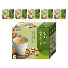 담터 생강차 플러스, 15g, 15개입, 6개 225g, 15개입, 6박스