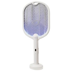 MATRIC 松木家電 二合一充電捕蚊拍, 多功能設計 直立/壁掛/手持, 3000V瞬間電擊, 強效LED紫光, TYPE-CMG-EP0325H, 215(寬)x510(高)mm