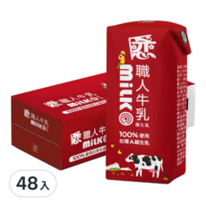 戀 牛乳 原味保久乳 200毫升 x 24入, 100% 使用台灣A級生乳, 200ml, 48入
