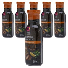 청정원 오리엔탈 스테이크소스, 250g, 6개