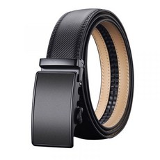 LETHER BELT 男士自動釦皮帶腰帶，便捷卡釦，穿卸快速, 帶寬3.5 x 帶長110~130cm, B款