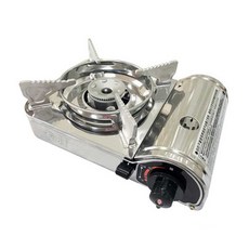 卡旺 B003 攜帶式卡式爐, 雙安全卡式爐, 2.0kW, 內載一體防風, 不鏽鋼爐體, 256 x 205 x 100mm, K1-B003SD, 1個