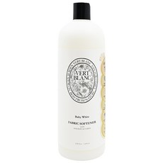 VERT BLANC 嬰兒衣物柔軟精, 白色純淨, 溫和配方, 1000ml, 1L, 1瓶