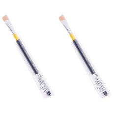 HWAHONG 華虹 設計刷具 972 平 人造毛, 4號, 2個
