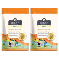 台灣茶人 恬靜舒緩洋甘菊薑茶 Set 10入, 療育洋甘菊清香, 暖心性溫的薑, 緩解疲憊放鬆身心, 3.3g, 2袋