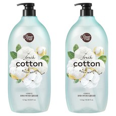 Shower mate 微風如沐清新沐浴乳 棉花籽香, 1.2kg, 2瓶