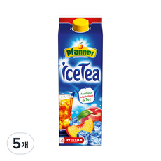 파너 아이스티 복숭아, 2L, 5개