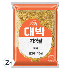 대박 기장쌀, 5kg, 2개