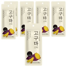 자연다움 국내산 고구마 스틱, 20g, 6개