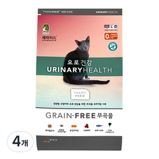 세라피드 고양이 그레인프리 기능성 사료, 닭, 2kg, 4개