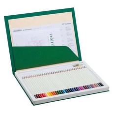 Tombow 蜻蜓牌 IROJITEN 油性色鉛筆套裝, 36色自然色系組合, 36色, 1組