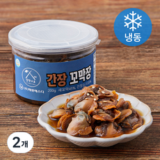 살맛나요 간장 꼬막장 (냉동), 200g, 2개