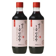 신앙촌 양조 1급 진간장, 2개, 860ml