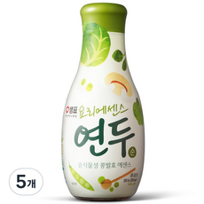 샘표 요리에센스 연두 순, 500ml, 5개