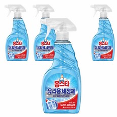 홈스타 유리용 세정제, 4개, 500ml