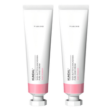 쿤달 시어버터 앤 마카다미아 퓨어 핸드크림 베이비파우더향, 50ml, 2개