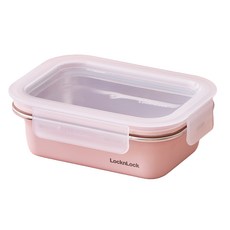 락앤락 컬러스텐코지 밀폐용기 미스티 로즈 400ml, 1개, 단품