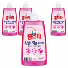 홈스타 욕실 바닥을 부탁해 세정제, 490ml, 4개