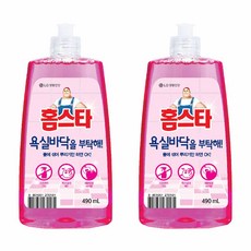 홈스타 욕실 바닥을 부탁해 세정제, 490ml, 2개