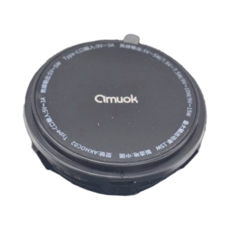 amuok 艾默克 冰芯磁吸無線充車載支架 15W 快速無線充電 iPhone 12/13/14/15系列, AKHOC02, 黑色