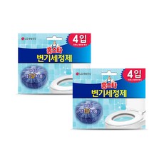홈스타 변기 세정제 고체형 4개입, 160g, 2개 160g, 2개