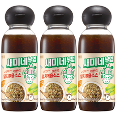 새미네부엌 아몬드 멸치볶음소스, 3개, 300ml