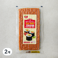 동원 숯불구이맛 김밥햄, 120g, 2개 120g, 2개