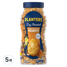 플랜터스 허니로스티드 피넛, 453g, 5개