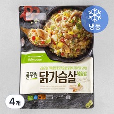 풀무원 닭가슴살 볶음밥 (냉동), 450g, 4개