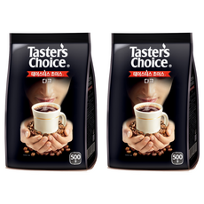 NESCAFE 雀巢咖啡 Taster's Choice Taster's Choice黑咖啡, 500g, 1包, 2包