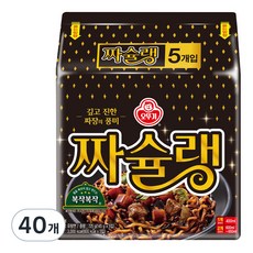 오뚜기 짜슐랭 145g, 40개