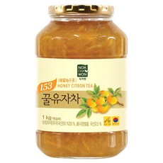 NOKCHAWON 綠茶園 蜂蜜柚子茶沖泡果醬, 1kg, 1罐, 1罐