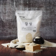 바른곡물 국산 찹쌀, 2kg, 1개