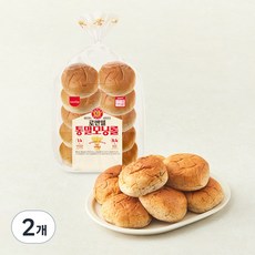 삼립 로만밀 통밀 모닝롤, 295g, 2개